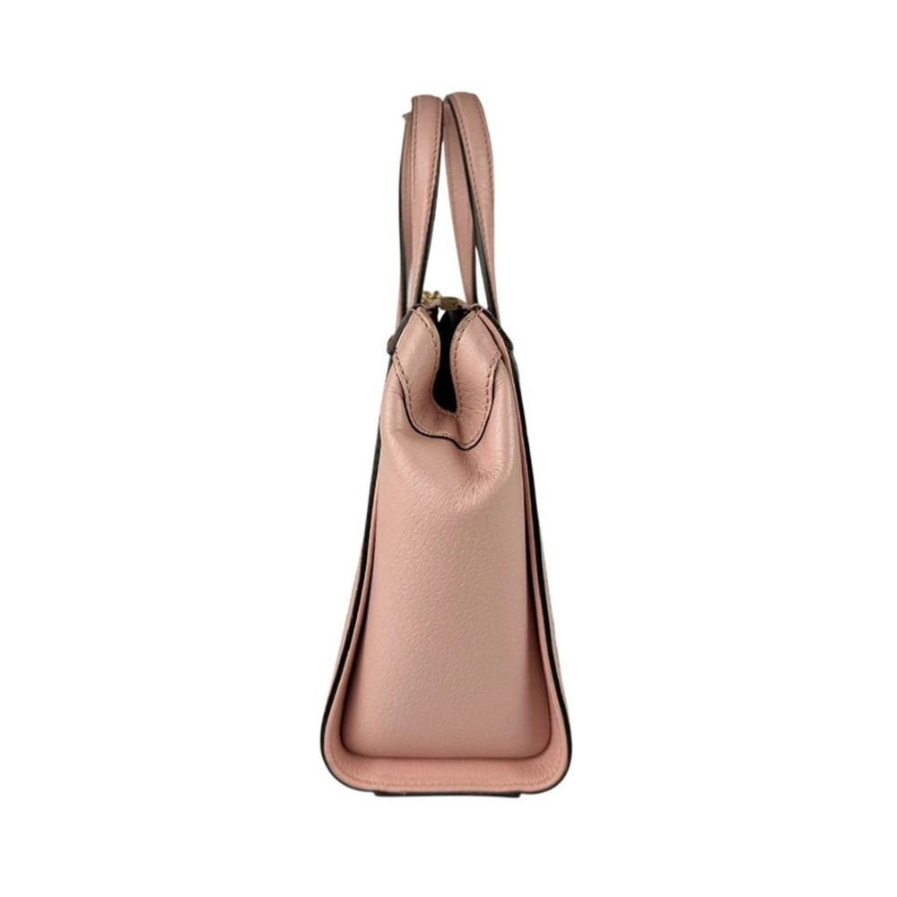 Gucci pink Bag Shoulder blue denim 2way Ophidia leather